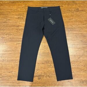 Western Rise Black Evolution‎ Slim Performance Golf Casual Chino Pants Men 36x30